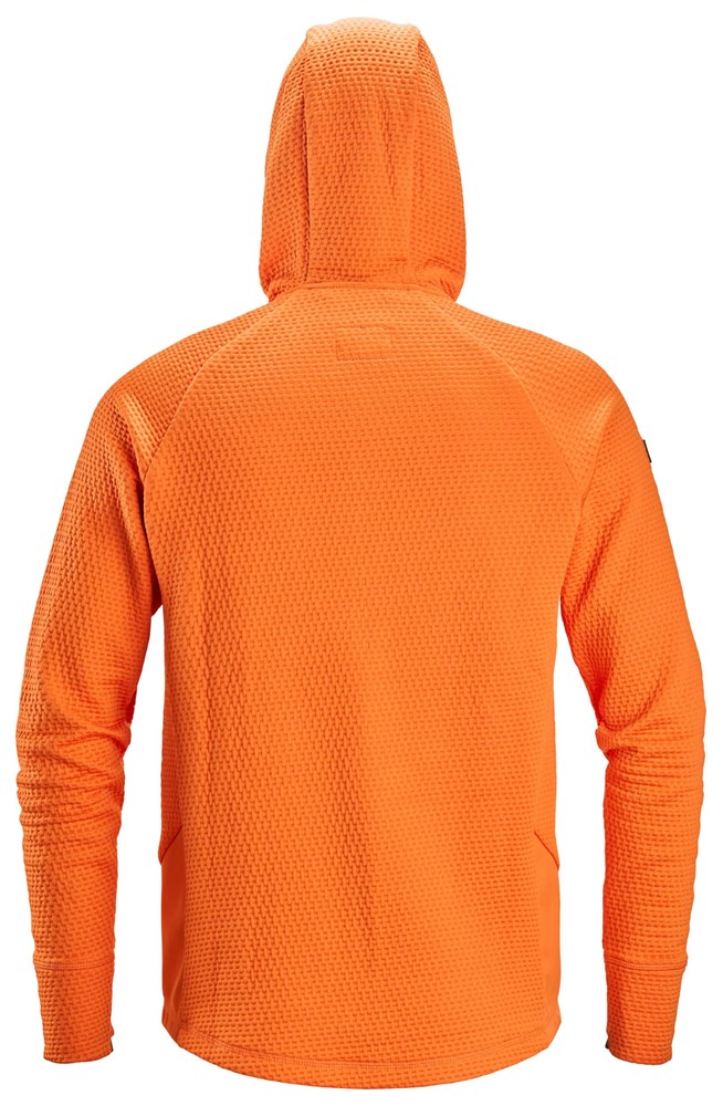 Hoodie helzip FW Warm Orange XXL