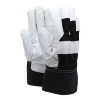 Arbetshandske Leon 10/XL skinn, Soft Touch
