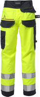 STRETCHBYXA FLAM KL2 2167 ATHF VARSELGUL/MARINBLÅ STL D112